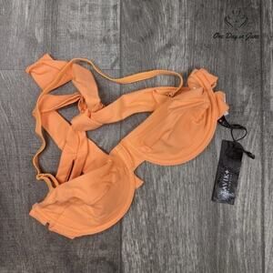 Tavik Charlie Ribbed Swim Top Size XS